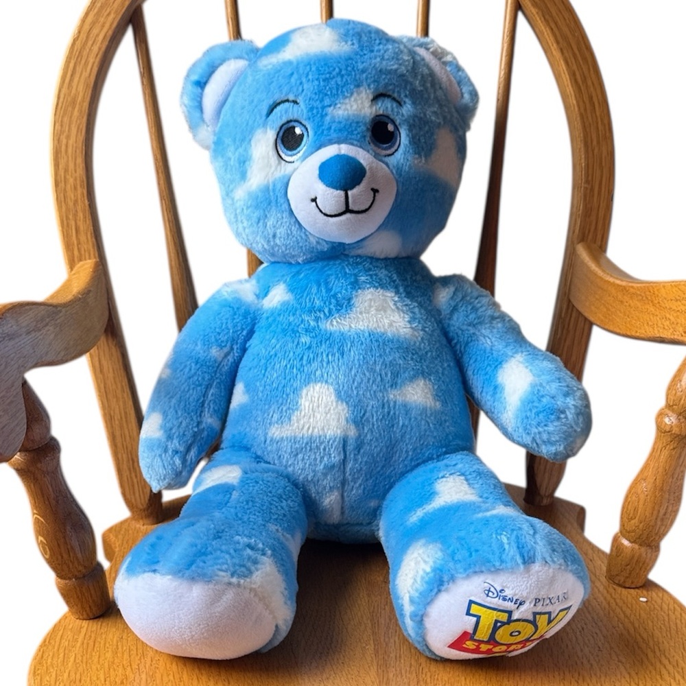 Build A Bear Toy Story 4 Andy’s Room Cloud Wallpaper Print Teddy Bear
